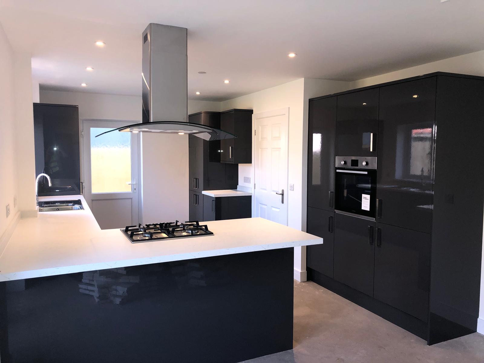 Beautiful kitchen installation by TJB Bathrooms & Kitchens